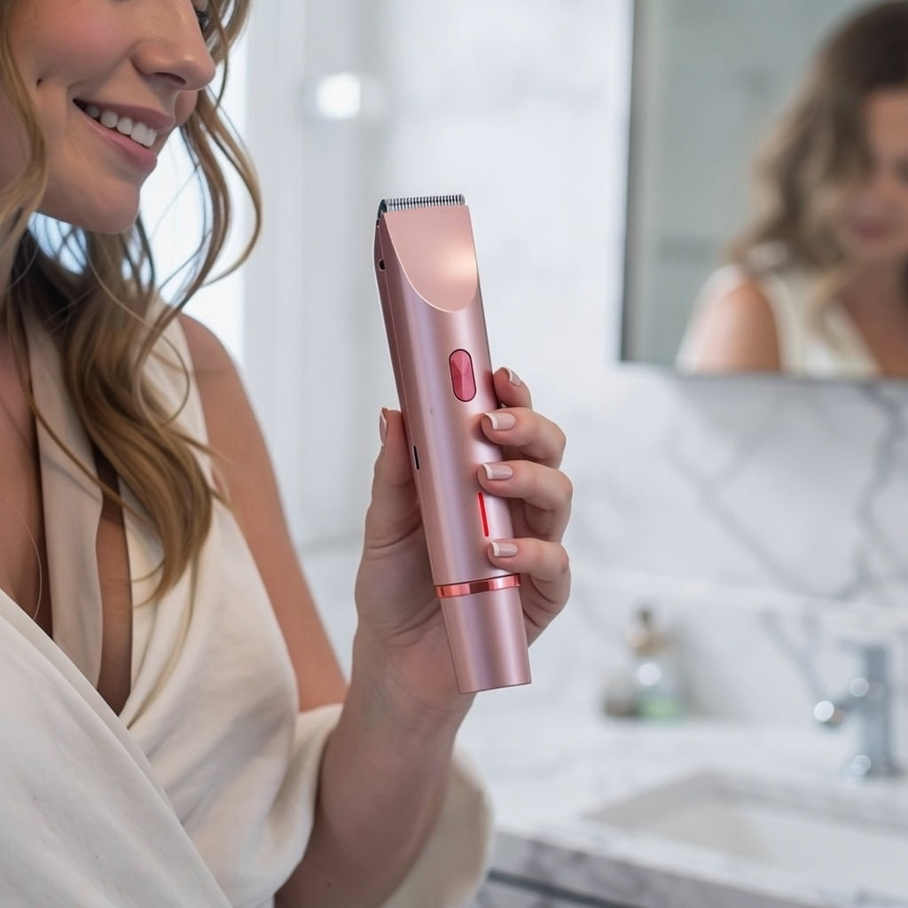 2-in-1 Electric Body Shaver And Bikini Trimmer,